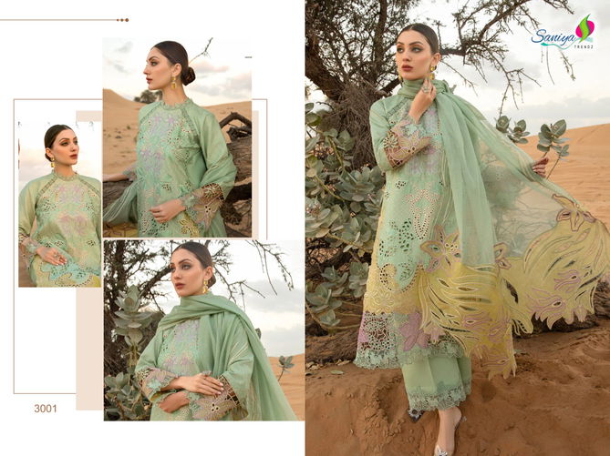 Rang Rasiya Nx Vol 3 By Saniya Chikankari Embroidery Cotton Pakistani Suits Wholesale Market In Surat
